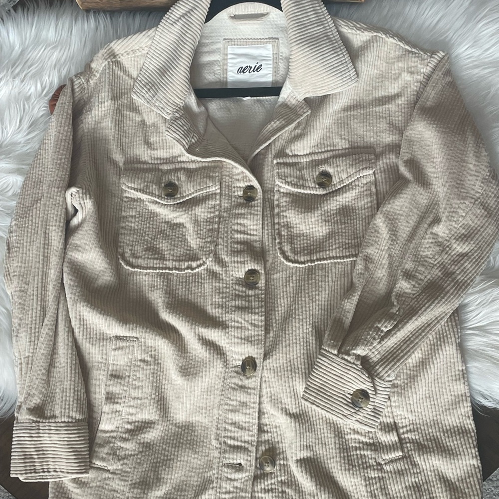 Aerie Corduroy Shacket - Picture 4 of 4